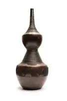Chuma Maweni, uNozala IX (Parent), 2023, thrown, burnished, incised and smoke-fired earthenware