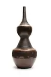 Chuma Maweni, uNozala IX (Parent), 2023, thrown, burnished, incised and smoke-fired earthenware