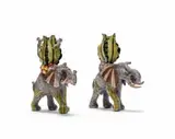 Ardmore Ceramic Studio, Pair of elephant and monkey candlesticks, painted and partially glazed ceramic