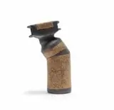 Charles Gotthard, Soldier I, thrown, slabs and altered charcoal earthenware fired clay with applied rubberised cork