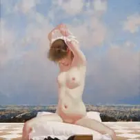 Neil Rodger, Karoo Nude III, 2008, oil on canvas