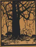 Jacobus Hendrik Pierneef, Wilkerboom in die Winter (Willow Trees in the Winter) (Nilant 78)