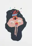 Walter Battiss, Tokkelos, 1973, screenprint on paper