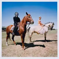 Mikhael Subotzky, Contestants in the Fancy Dress Competition at the Beaufort West Agricultural Show, Beaufort West, South Africa, 2006, Beaufort West Series, 2006, Lightjet C-Print