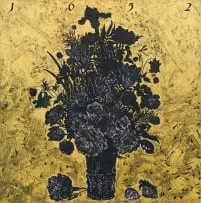Helmut Starcke, In the Beginning, 1999, acrylic and mixed media on canvas