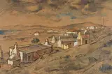 Gregoire Boonzaier, Strandhuisies (Beach Cottages)
