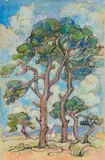 Gregoire Boonzaier, Houses amongst Trees
