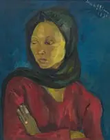 Irma Stern, Malay Woman, 1936, oil on canvas