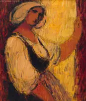 Eleanor Esmonde-White, Portrait of a Woman, oil on canvas