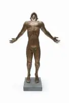 Anton Smit, Faith, GRP (Glass Reinforced Polymer) and bronze, on a concrete base