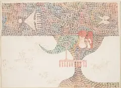 Abstract Composition by Walter Battiss, watercolour on paper, sold Jun 2026