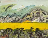 Brian Bradshaw, Dalo Dalo, oil on board