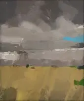 Tom Mathews, Abstract Landscape, 1978, oil on canvas