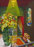Anthony Keogh, Unexpected Journey, acrylic on canvas