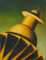 Space Station by Walter Meyer, oil on canvas, offered Jun 2026