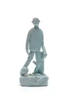 Matthew Booth by Nico Masemola, 2020, painted and glazed ceramic, sold Jun 2026