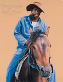 Sipho Ndlovu, Cattleman in Free State, 2019, oil on canvas