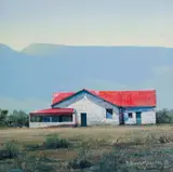 Peter Bonney, Karroo House 2, 2006, oil on board