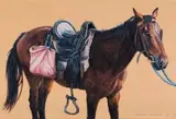 Sipho Ndlovu, I'm Tired, 2019, oil on canvas