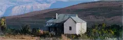 Peter Bonney, Karoo House, 2019, oil on paper