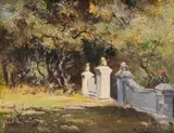 Errol Boyley, Entrance, oil on canvas laid down on board