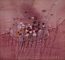 George Boys, Cosmos, oil on board