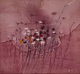 George Boys, Cosmos, oil on board