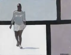 Gerald Tabata, Thuli, oil on canvas