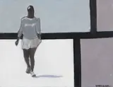 Gerald Tabata, Thuli, oil on canvas