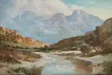 Gabriel de Jongh, After the Rains, Hex River Mountains, 1954, oil on canvas
