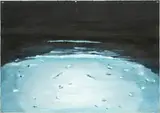 Willie Saayman, First Kiss, 2014, oil on paper