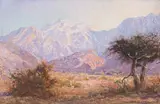 Johannes Blatt, Hongorob-Kloof Brandberg (Uis) Eastside, 1947, oil on canvas laid down on board