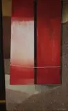 Thakor (Thakorbhai Kishorbhai) Patel, Abstract, 1995, mixed media with gouache on card