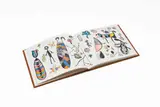 Kuru Art Project, Qauqaua, 1994, artists' book containing various print media, bound in Kalahari goat skin