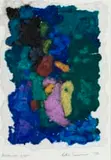Lettie Gardiner, Untitled (Abstract Composition), 1992, paper pulp painting