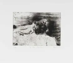 Robert Hodgins, In the Mountains, 2005, etching and aquatint on paper