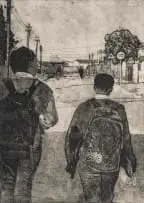 Key of Life by Mario Soares, 2013, etching on paper, sold Jun 2026