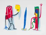 Norman Catherine, Divine Power, 1999, screenprint on paper