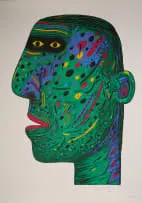 Norman Catherine, Congo Fever, 1992, colour screenprint on paper
