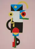 Renée Rossouw, Nomad, 2017, colour screenprint on paper