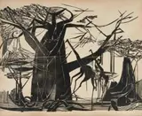 Raymond Andrews, Baobab Trees and Giraffe