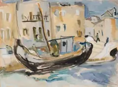 Irma Stern, Venice, 1948, gouache on paper