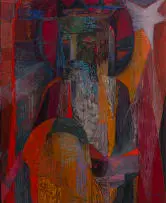 Maud Sumner, The Magus, oil on canvas