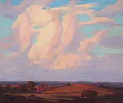 Wolke (Clouds) by Jacobus Hendrik Pierneef, oil on canvas, offered May 2026