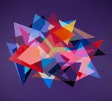 Andrzej Urbanski, Untitled (Abstract Geometric Composition), 2021, spray paint, acrylic and mixed media on canvas