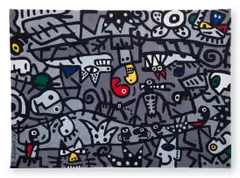 Norman Catherine, Eye to Eye, tufted acrylic wool carpet