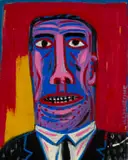 Norman Catherine, Director, 2002, oil on board