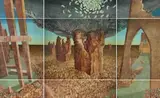 Jan Visser, Nkosi Sikelel I-Afrika, oil on canvas
