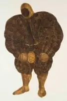 Walter Oltmann, Warrior, 2007, ink on paper