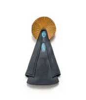 Peter Schütz, Mariannhill Madonna, 1998, mixed media with painted and carved wood